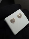 Conjunto de oro 10k con diamantes