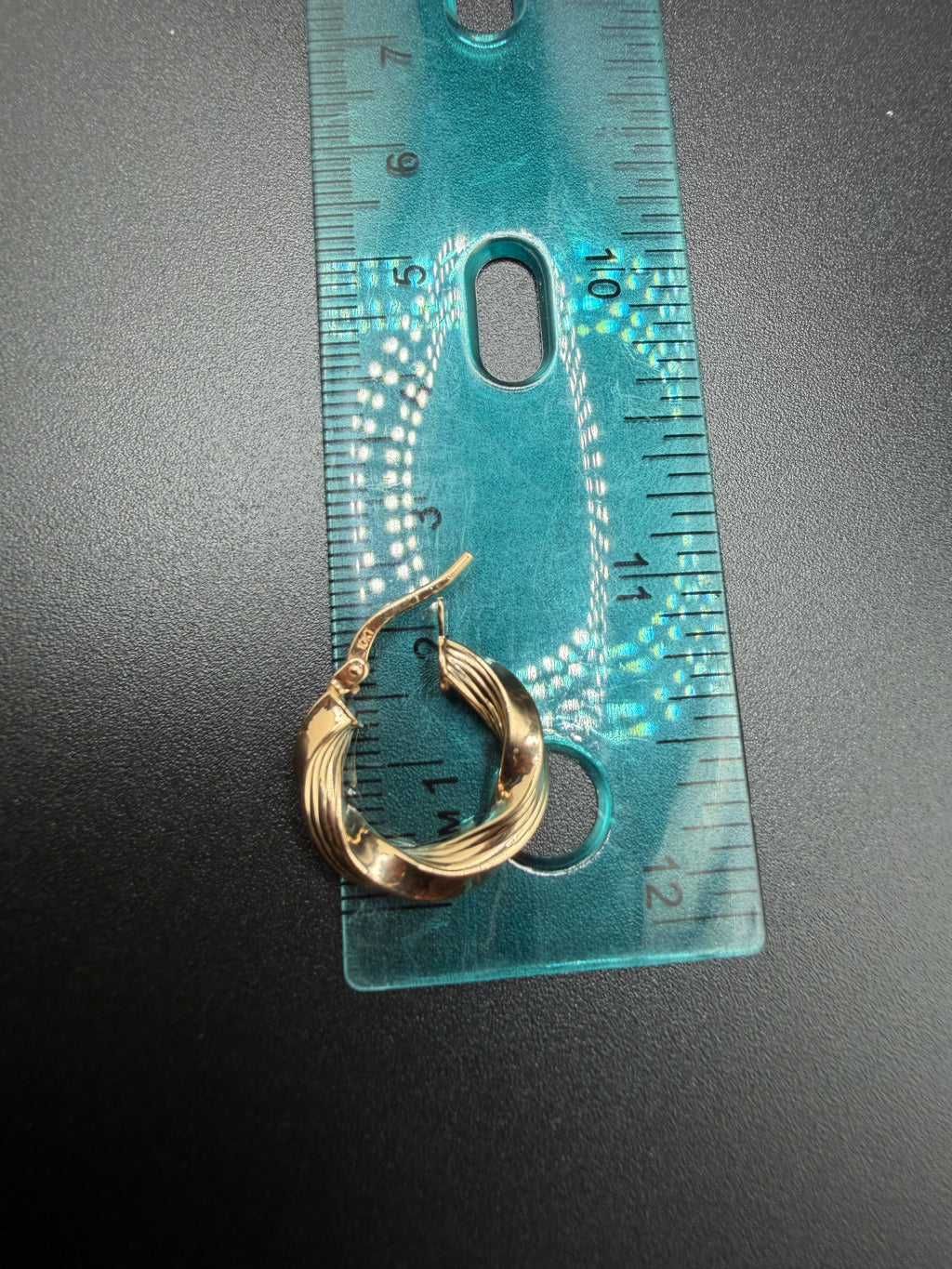 Argollas de oro 10k